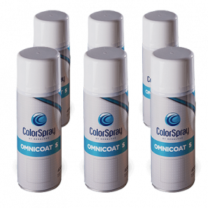 ColorSpray OmniCoat S Aerosol box of 6