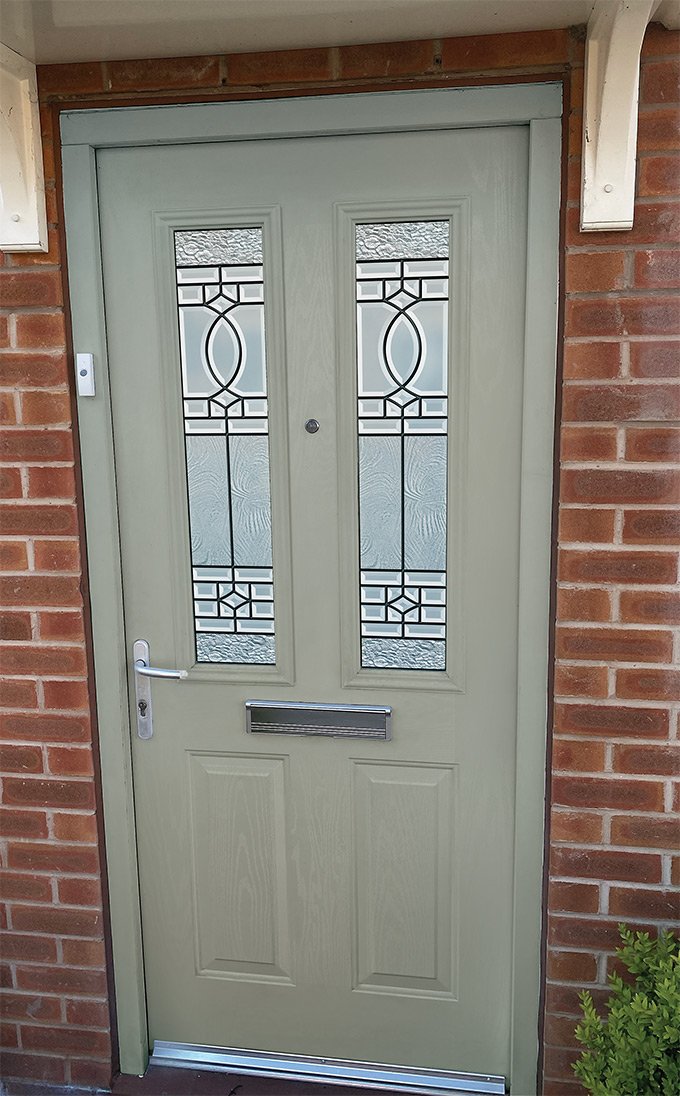 Renovate or replace composite door colours