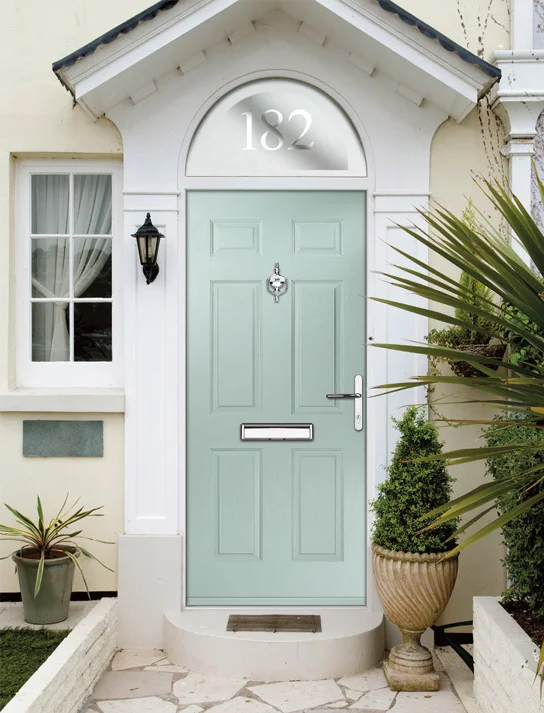 duck egg blue composite door colour
