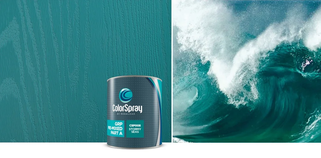 stormy Seas composite door colour