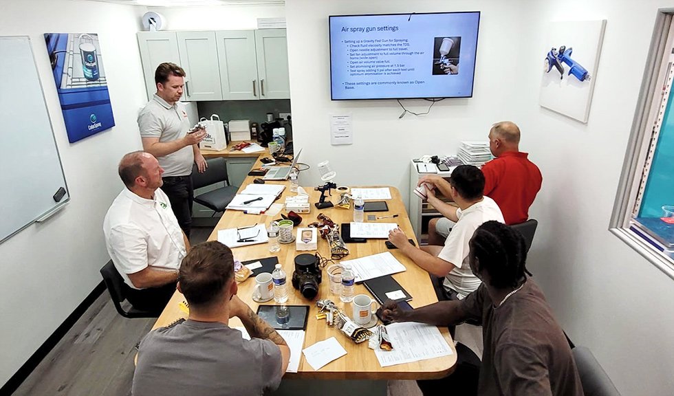 gqa training by colorspray network