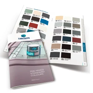 colour availability card by regalead